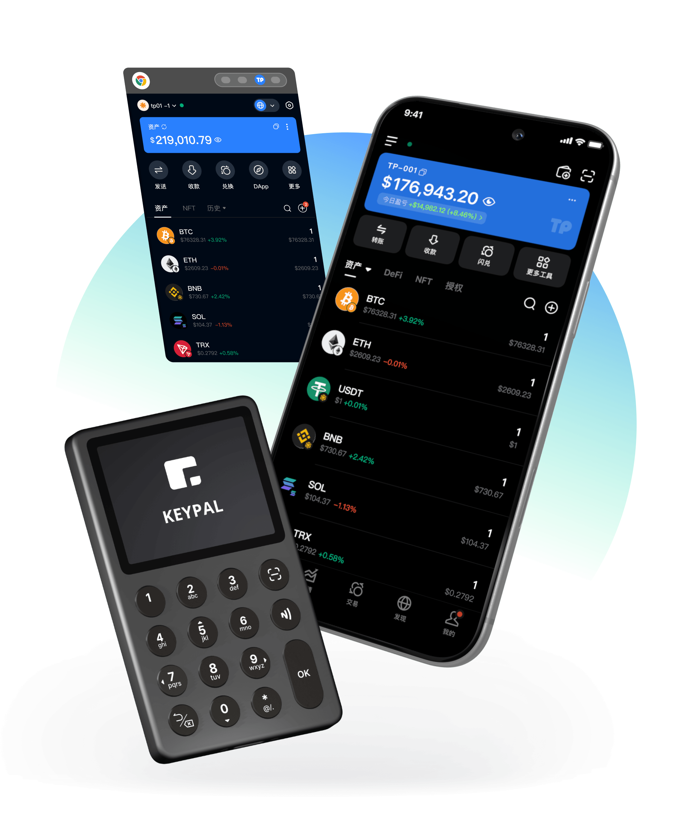 TokenPocket Web3 服務主視覺